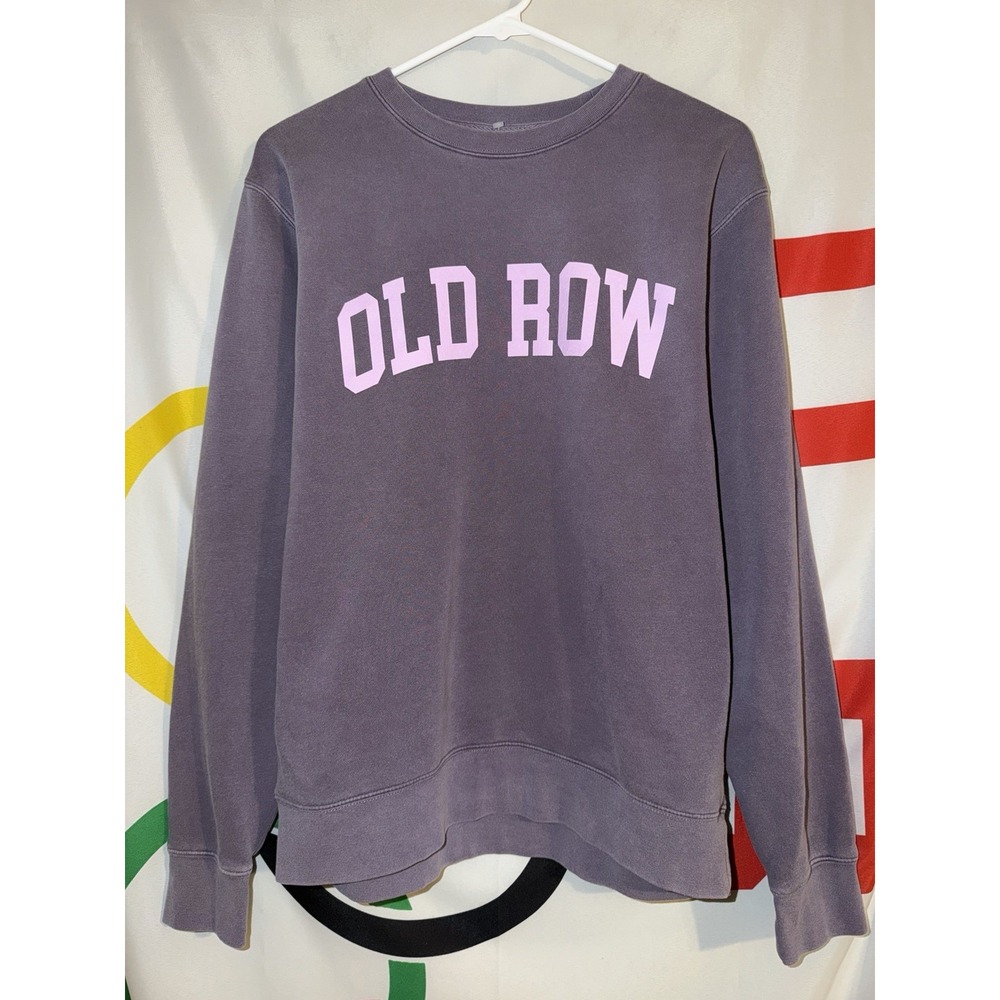 Old Row Sweatshirt Small Purple Crewneck Independent Trading